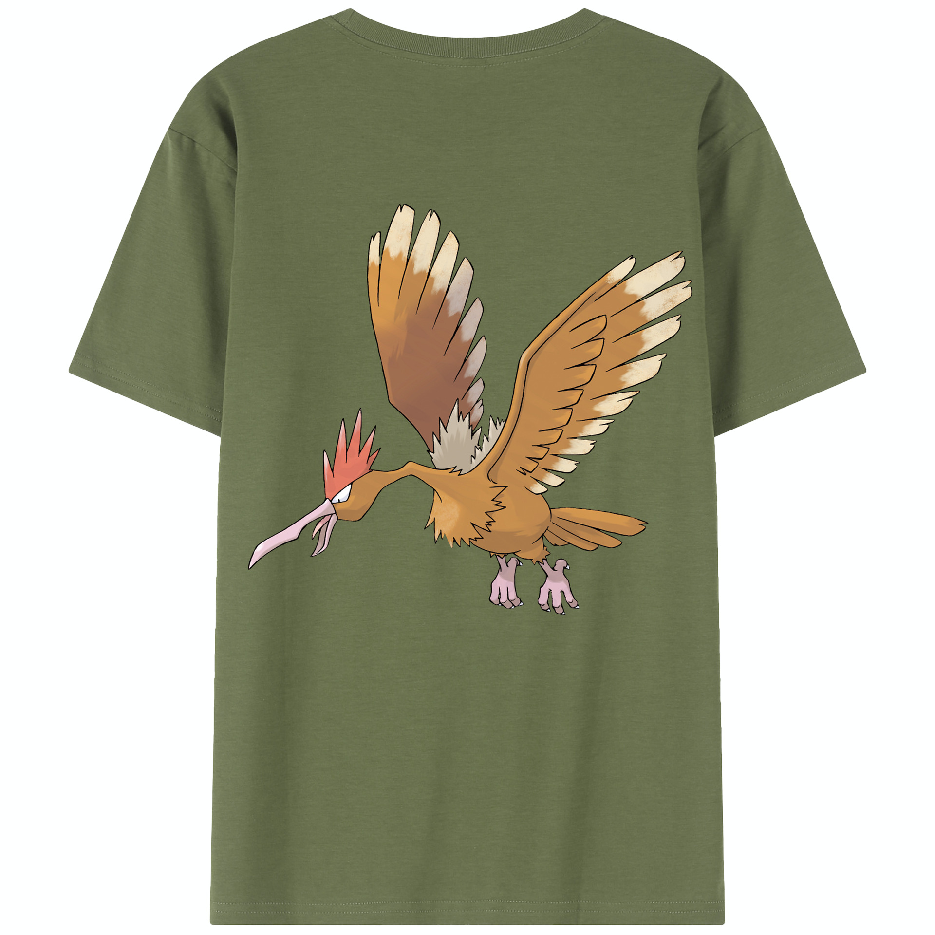 （画像用） ポケットモンスター Pokémon 綿100％半袖Tシャツ（背面プリント）